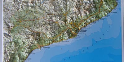 Mapa barcelony 3d