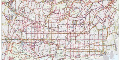 Mapa barcelona bus 24