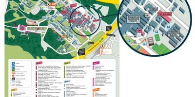 Mapa campus uab